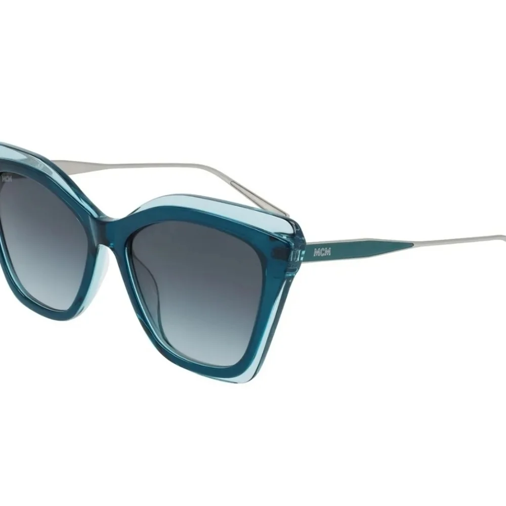 🖤▪️ MCM  ▪️Sunglasses Fixed Nose Pads Petrol/Azure Cat Eye Frame MCM698S